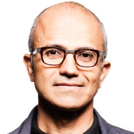 Satya Nadella Headshot