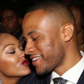 DeVon Franklin and Meagan Good Headshot